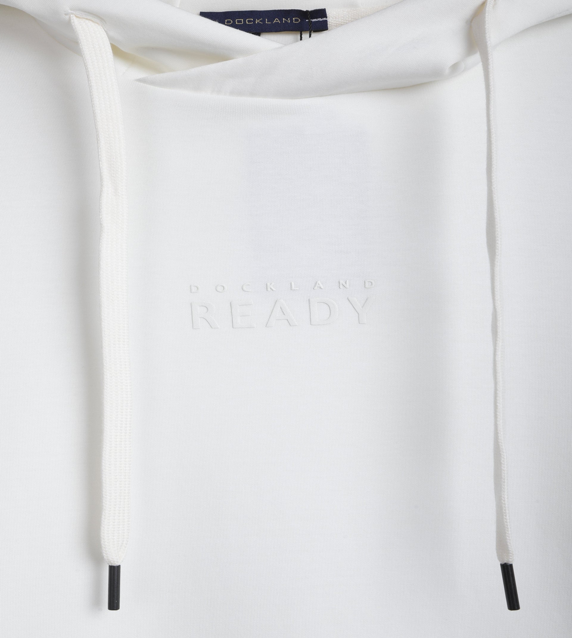 PREMIUM RAPPER EMBROIDERED HOODIE  - OFF WHITE - Dockland