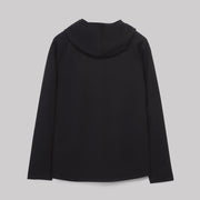 Lightweight Zip Hoodie - BLACK - Dockland