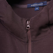 Lightweight Zip Hoodie - BURGUNDY - Dockland