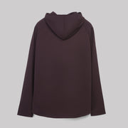 Lightweight Zip Hoodie - BURGUNDY - Dockland