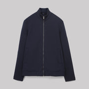 Elegant Half-Neck Zip Sweatshirt - NAVY - Dockland
