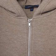 Structured Zip Hoodie - BEIGE - Dockland