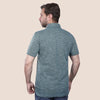 Classic Fit Plain Polo Shirt - Green Olive - Dockland