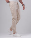 SLIM-FIT JOGGERS - BEIGE - Dockland