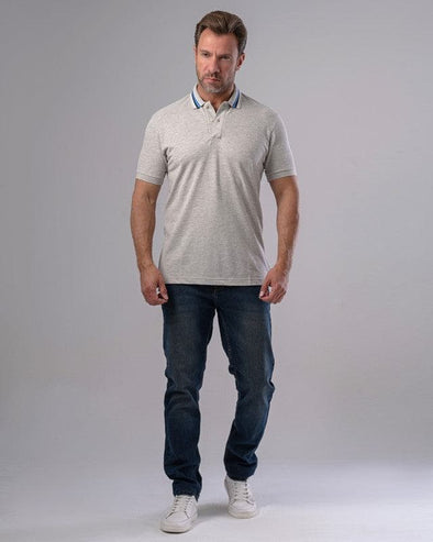 CLASSIC FIT PLAIN POLO SHIRT - CHINEE - Dockland