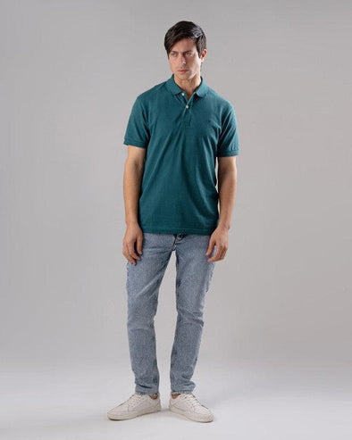 CLASSIC FIT PIQUE POLO SHIRT - GINZARY - Dockland