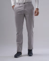 Slim Fit Chino Pants - SILVER - Dockland